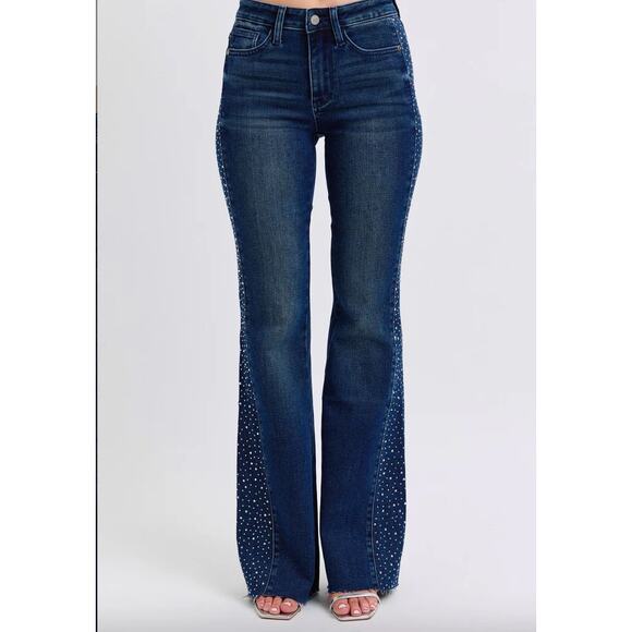 Judy Blue Rhinestone Jeans - Picture 2 of 6